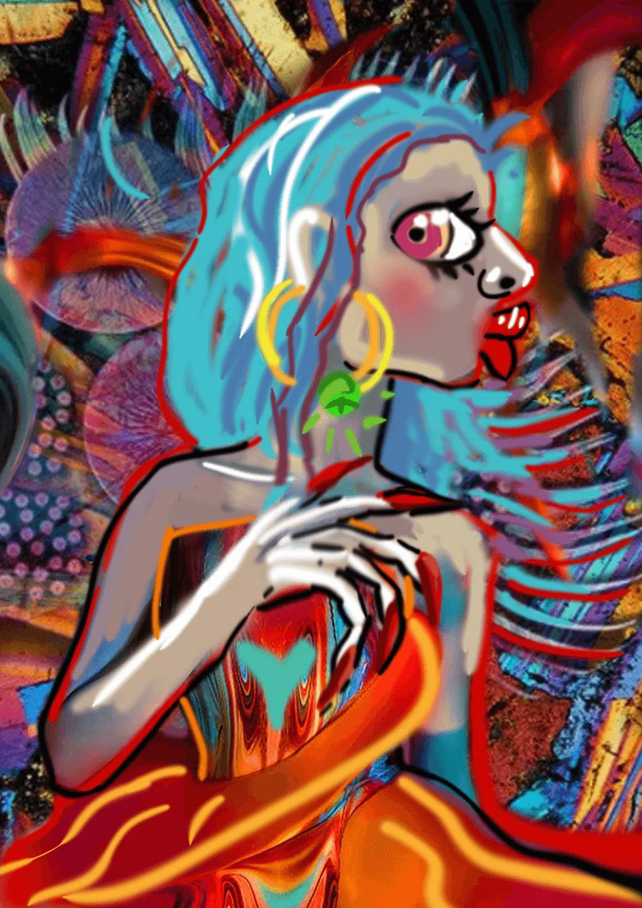 Alexa, digital painting by DiArsanima