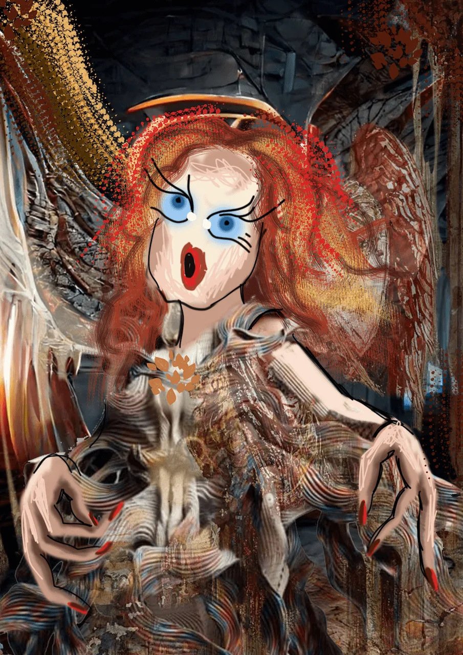 Allegra, digital painting by DiArsanima