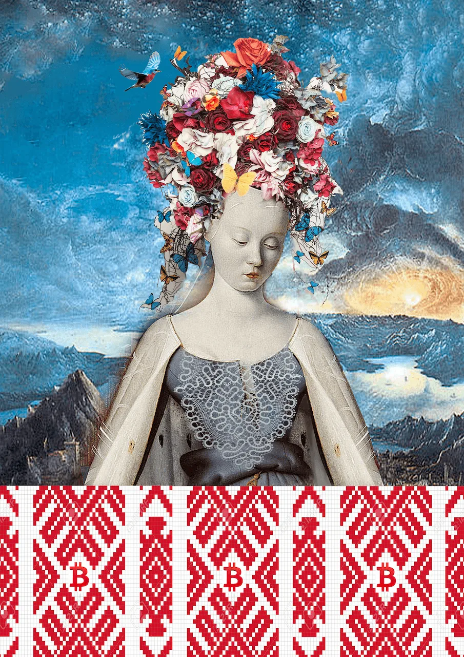 Lady Of The Dawn, digital collage by DiArsanima