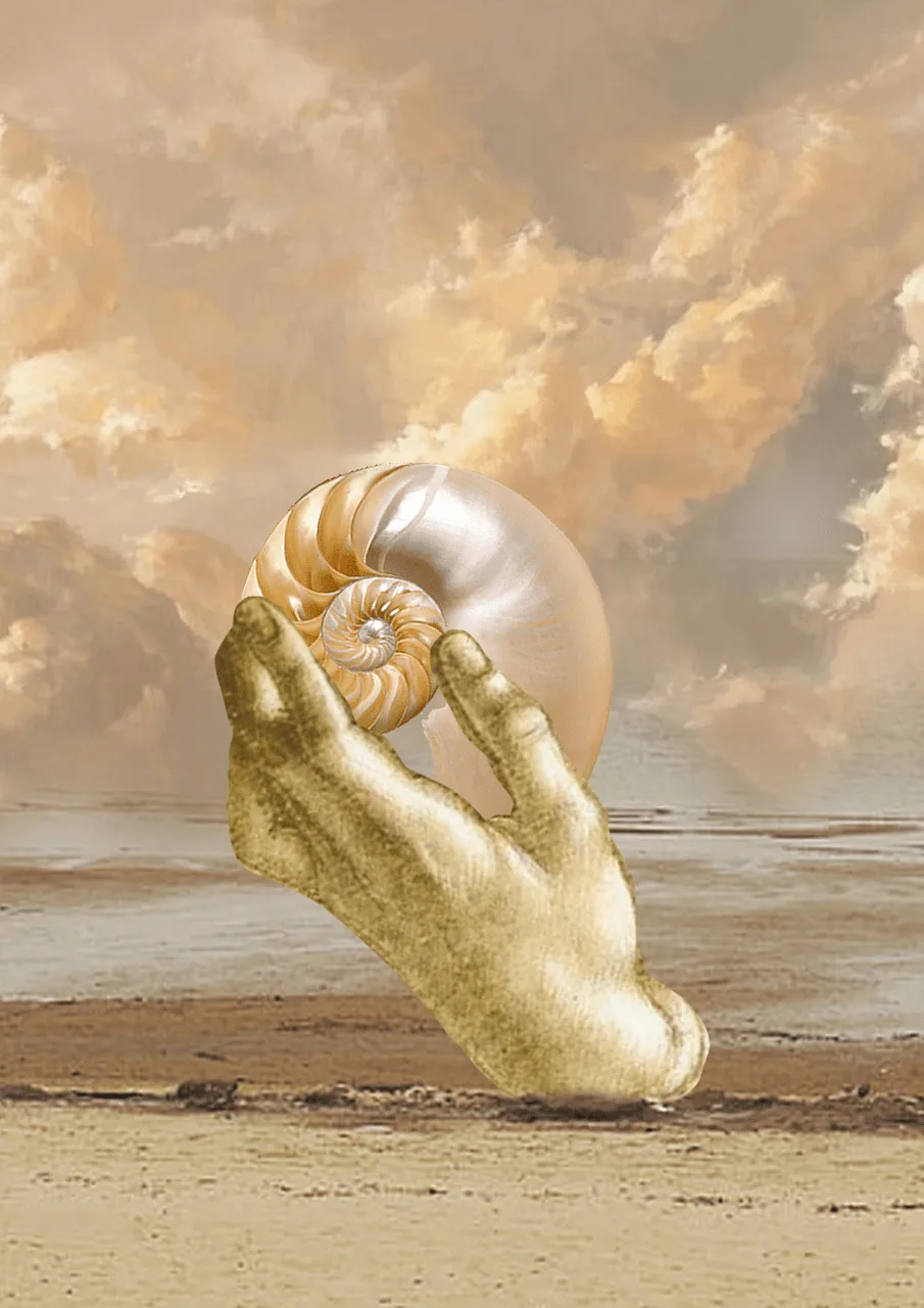 Offering Grace, digital collage by DiArsanima