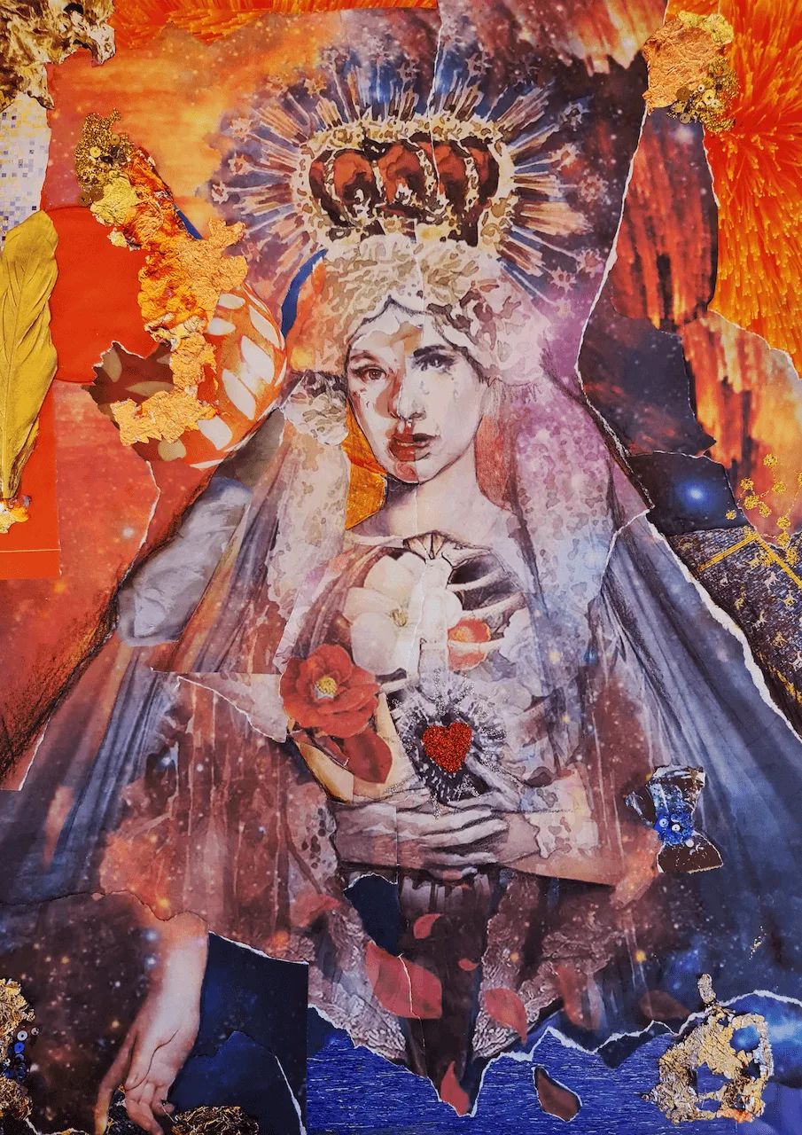 Sagrada, digital collage by DiArsanima