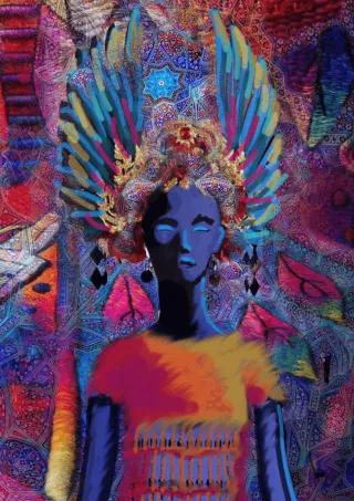 Samira, digital painting by DiArsanima