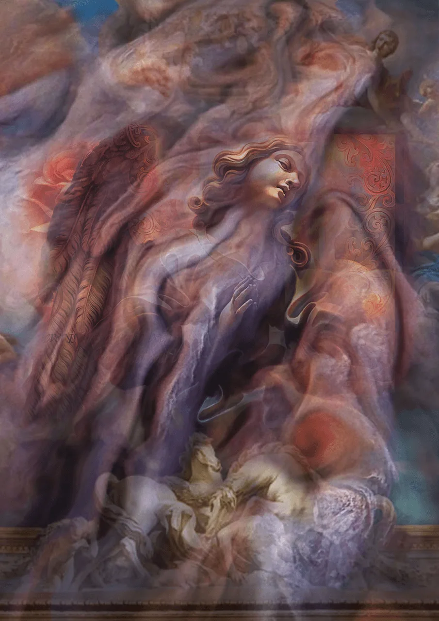 The Spirit, digital collage by DiArsanima