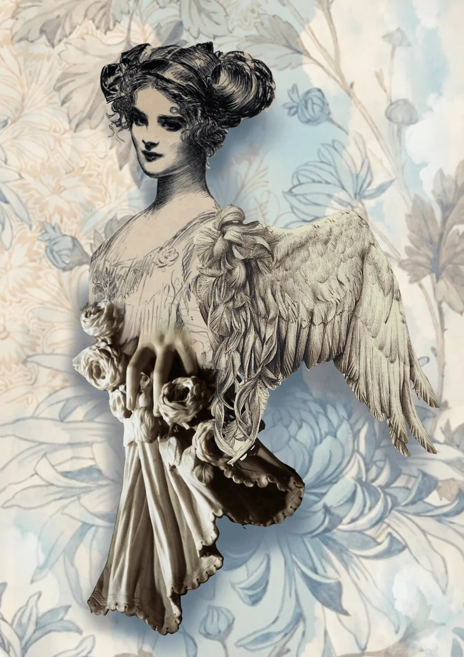 Virgo, digital collage by DiArsanima