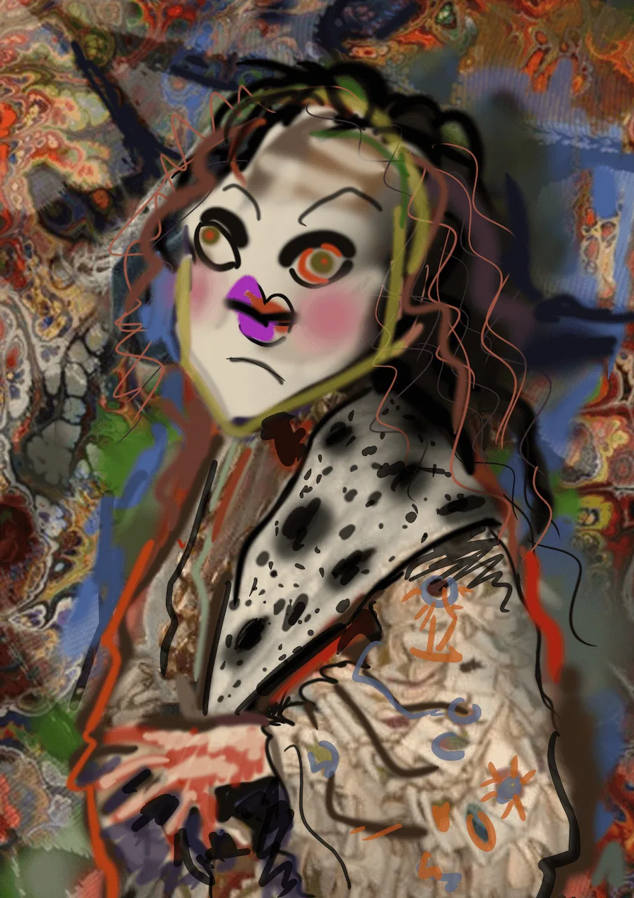 Voodoo, digital painting by DiArsanima