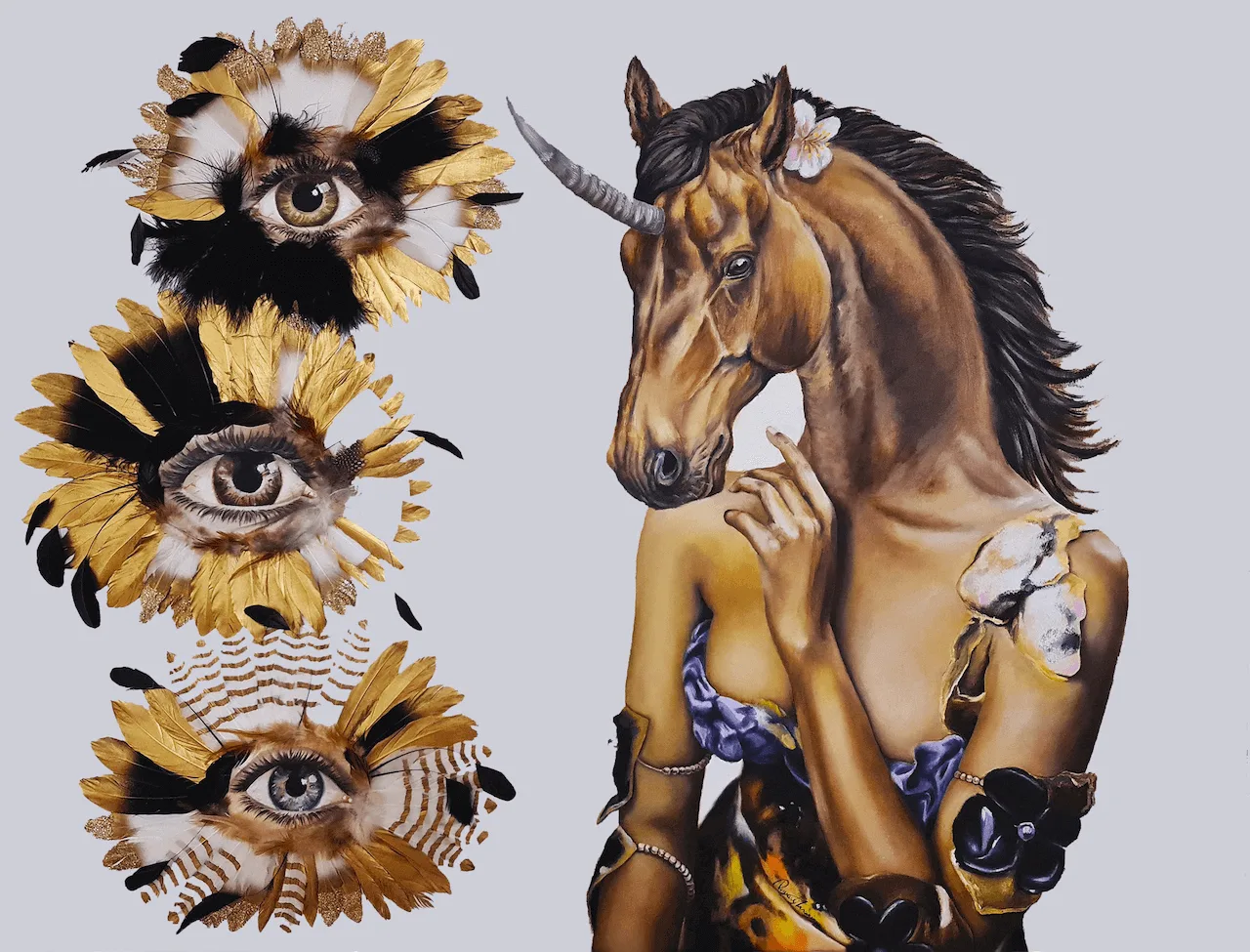 Goldhorn, painting by DiArsanima