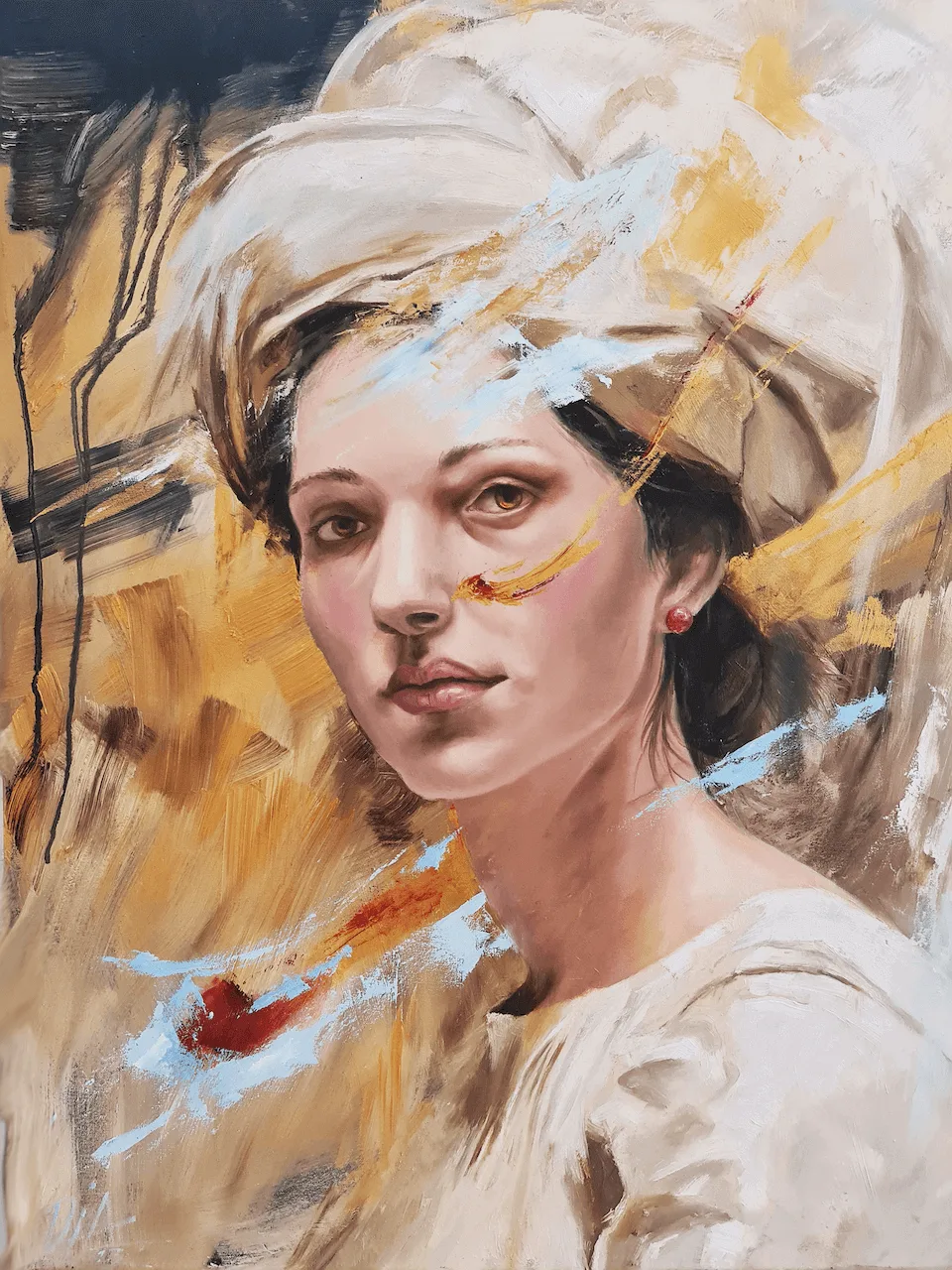 Malak, painting by DiArsanima
